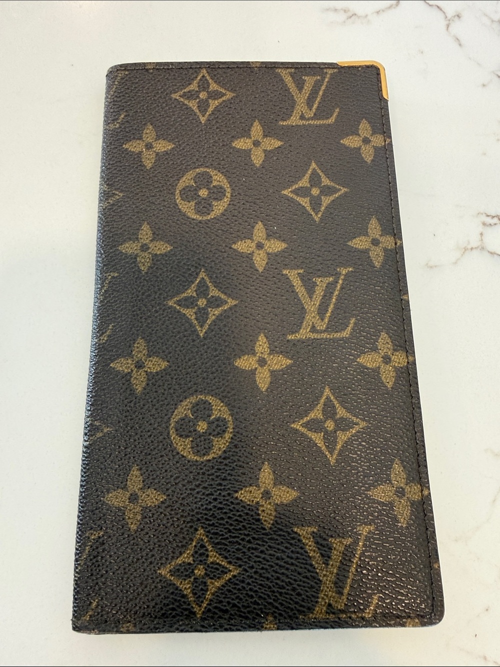 Louis Vuitton Brown Vintage Wallet